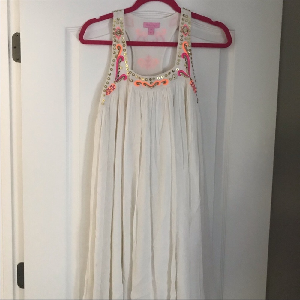 Lilly Pulitzer Gauze Racerback Dress